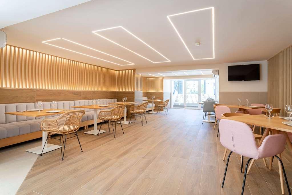 Halley Hotel & Apartments Affiliated By Melia 베니돔 레스토랑 사진